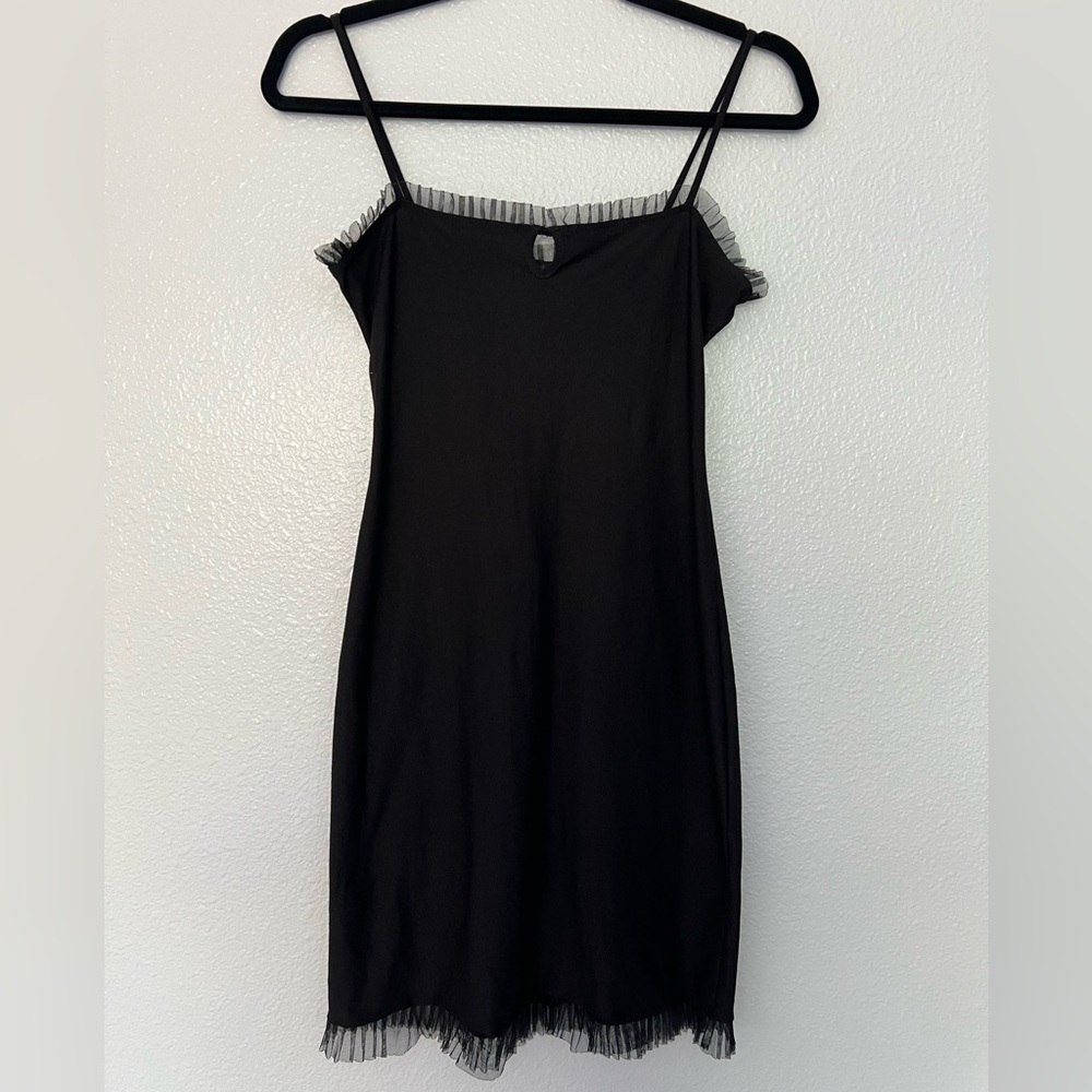 To the Max LBD Dress with Mesh Detail